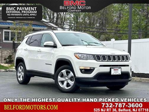 White Clearcoat 2019 Jeep Compass Latitude