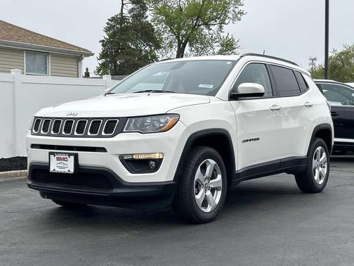 White Clearcoat 2019 Jeep Compass Latitude