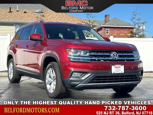 Fortana Red Metallic 2018 Volkswagen Atlas 3.6L SE SUV