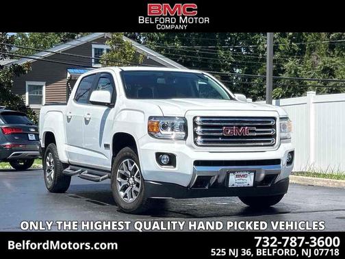 Summit White 2017 GMC Canyon SLE