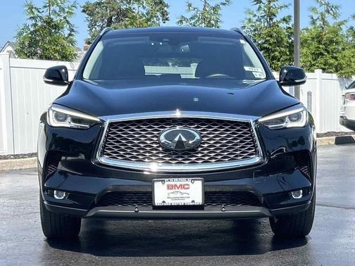Black Obsidian 2022 INFINITI QX50 LUXE AWD