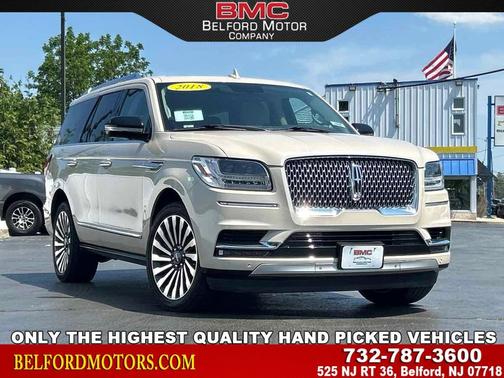 Ivory Pearl Metallic Tri-Coat 2018 Lincoln Navigator Reserve