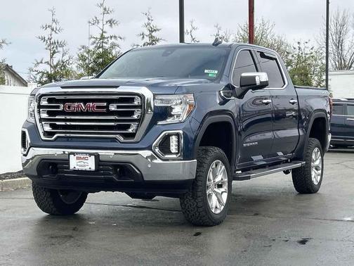 Pacific Blue Metallic 2019 GMC Sierra 1500 SLT
