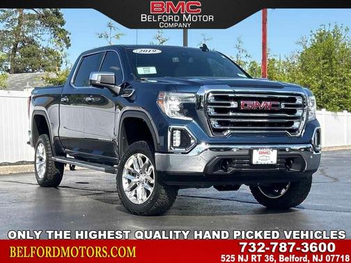 Pacific Blue Metallic 2019 GMC Sierra 1500 SLT