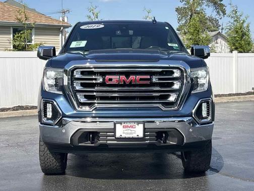 Pacific Blue Metallic 2019 GMC Sierra 1500 SLT