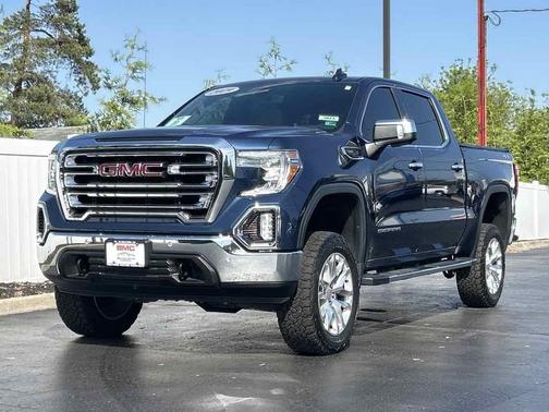 Pacific Blue Metallic 2019 GMC Sierra 1500 SLT