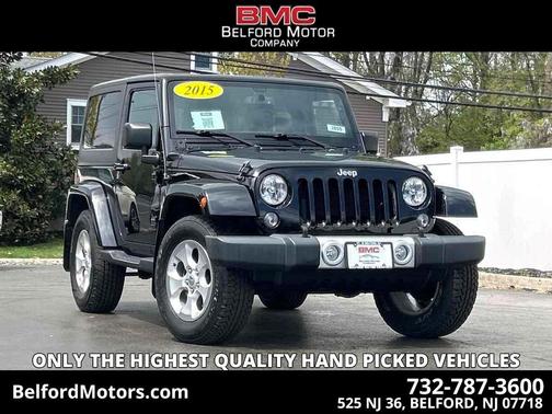 Black Clearcoat 2015 Jeep Wrangler X
