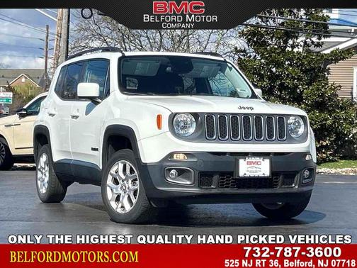 Alpine White 2015 Jeep Renegade Latitude