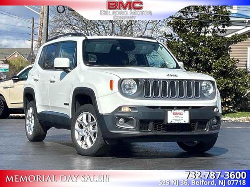 Alpine White 2015 Jeep Renegade Latitude