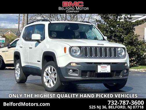 Alpine White 2015 Jeep Renegade Latitude