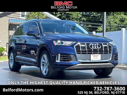Navarra Blue Metallic 2022 Audi Q7 55 Premium Plus
