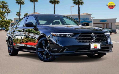 Crystal Black Pearl 2026 Honda Accord Hybrid Sport-L
