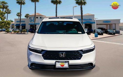 Platinum White Pearl 2026 Honda Accord Hybrid Sport