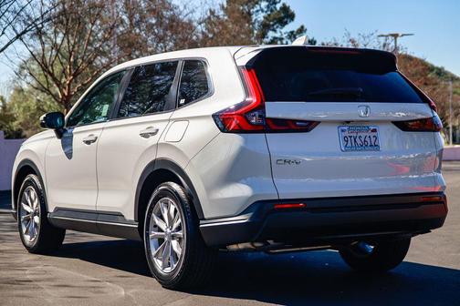 Platinum White Pearl 2025 Honda CR-V EX-L AWD
