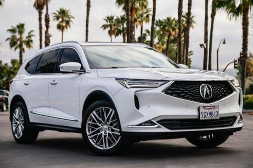 Platinum White Pearl 2023 Acura MDX Advance Package