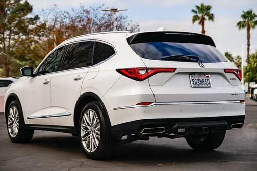 Platinum White Pearl 2023 Acura MDX Advance Package