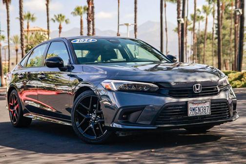 Meteorite Gray Metallic 2024 Honda Civic Sport