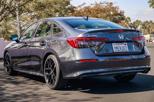 Meteorite Gray Metallic 2024 Honda Civic Sport