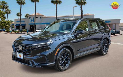 Crystal Black Pearl 2026 Honda CR-V Hybrid Sport-L FWD