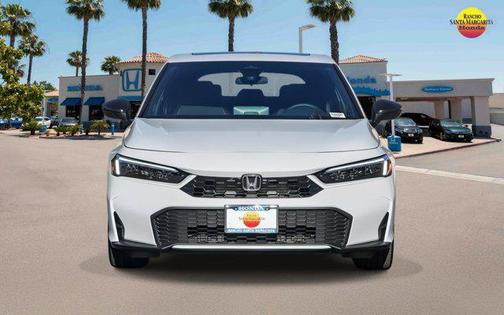Platinum White Pearl 2026 Honda Civic Hybrid Sport