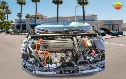 Urban Gray Pearl 2026 Honda Civic Hybrid Sport
