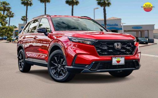 Radiant Red Metallic 2026 Honda CR-V Hybrid Sport AWD
