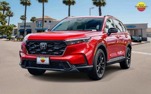 Radiant Red Metallic 2026 Honda CR-V Hybrid Sport AWD