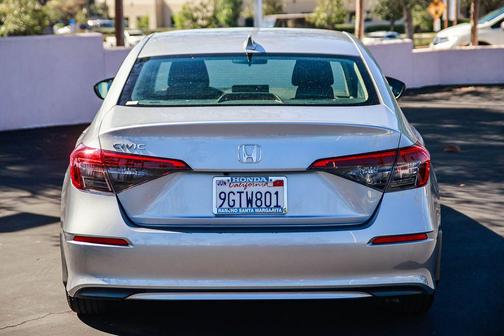 Lunar Silver Metallic 2023 Honda Civic LX