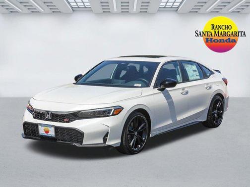 Platinum White Pearl 2026 Honda Civic Si Base