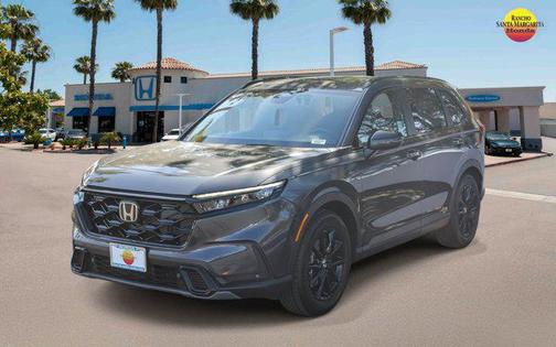 Meteorite Gray Metallic 2026 Honda CR-V Hybrid Sport-L FWD