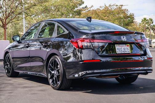 Crystal Black Pearl 2026 Honda Civic Hybrid Sport