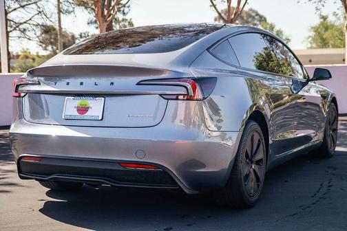 Stealth Grey 2025 Tesla Model 3 Long Range