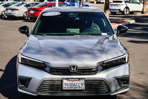 Lunar Silver Metallic 2023 Honda Civic Sport
