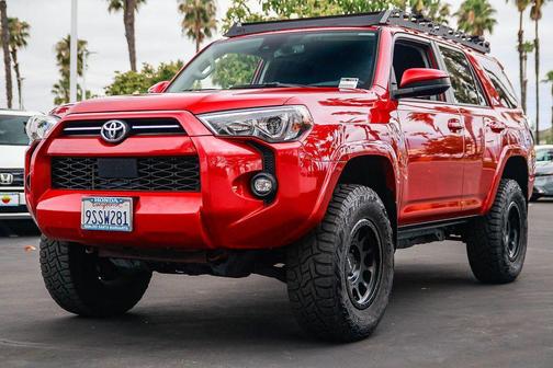Barcelona Red Metallic 2024 Toyota 4Runner SR5