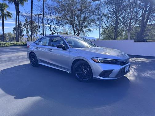 Lunar Silver Metallic 2023 Honda Civic Sport