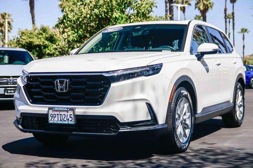 Platinum White Pearl 2025 Honda CR-V EX-L 2WD