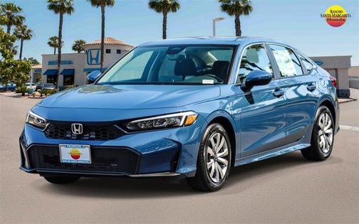 Blue Lagoon Pearl 2026 Honda Civic LX