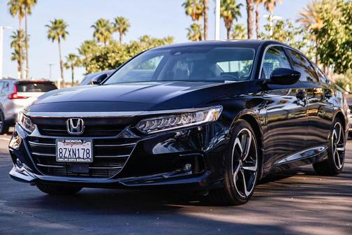 Crystal Black Pearl 2022 Honda Accord Sport SE 1.5T