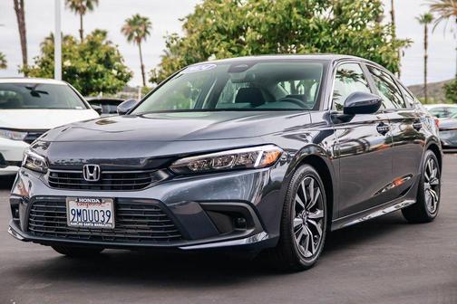 Meteorite Gray Metallic 2024 Honda Civic EX