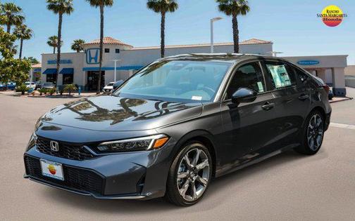 Meteorite Gray Metallic 2026 Honda Civic Hybrid Sport