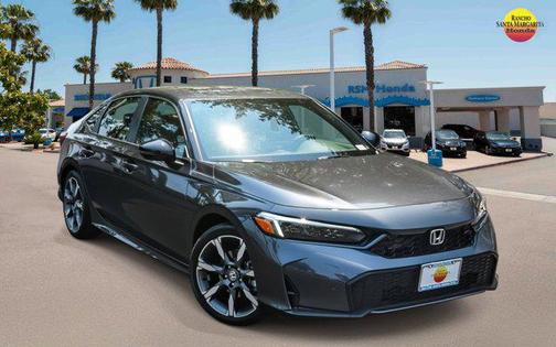 Meteorite Gray Metallic 2026 Honda Civic Hybrid Sport