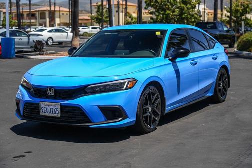 Boost Blue Pearl 2023 Honda Civic Sport
