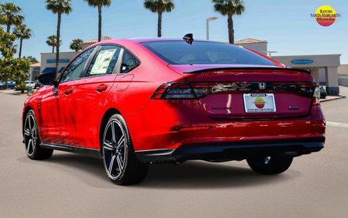 Radiant Red Metallic 2026 Honda Accord Hybrid Sport