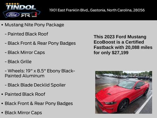 2023 Ford Mustang ECOBOOST