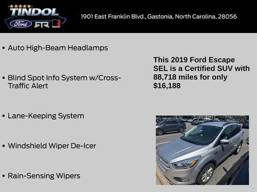 2019 Ford Escape SEL