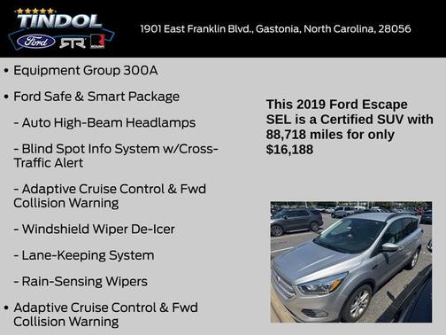 2019 Ford Escape SEL