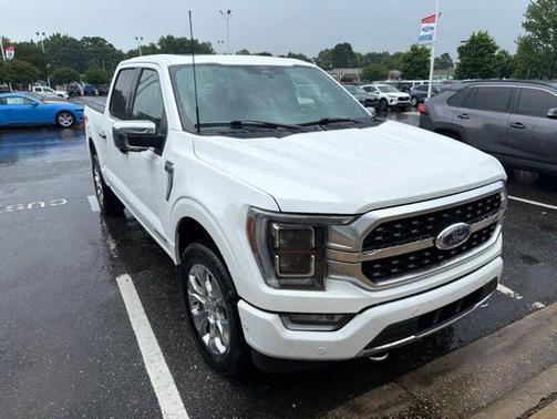 STAR WHITE METALLIC TRICOAT 2023 Ford F-150 PLATINUM