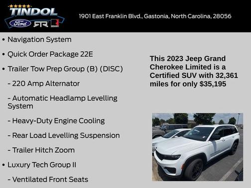 2023 Jeep Grand Cherokee LIMITED