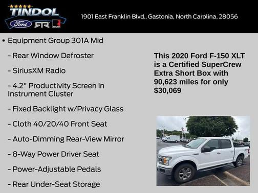 2020 Ford F-150 XLT