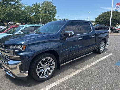 Northsky Blue Metallic 2021 Chevrolet Silverado 1500 LTZ